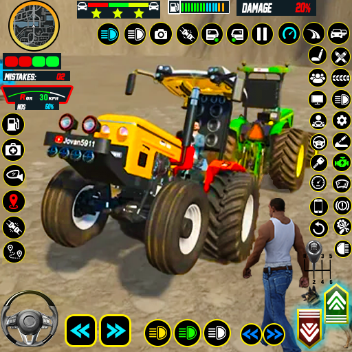 Indian Tractor Farming 3D Sim