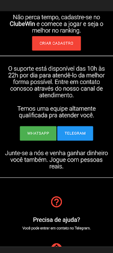 Guia ClubeWin Screen 2