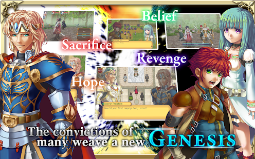 Schermata del gioco di ruolo Alphadia Genesis 2