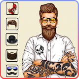 Beard Man photo editor - Haircut & Tattoos icon