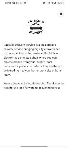 Catskills Delivery Screen 2