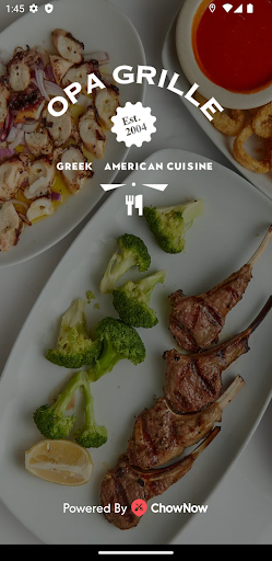 Android application Opa Grille screenshort