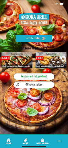Android application Angora Grill Wassenberg screenshort