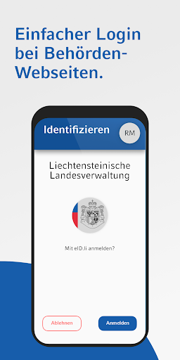 eID.li | Digital Identity Liec Screen 3