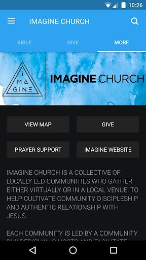 IMAGINE CHURCH GLOBAL Screen 3