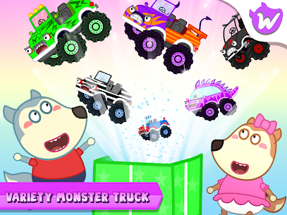 Wolfoo Monster Truck Police v1.0.2 MOD APK (Unlimited Money) Free For Android 6