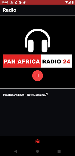 Pan Africa Radio 24 Screen 3