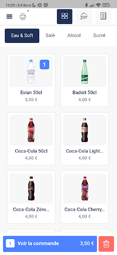 Android application digifood screenshort
