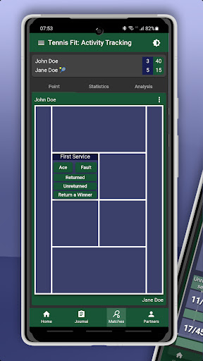 Tennis Fit: Activity Tracking screenshot 3
