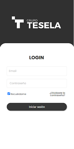 Android application Grupo Tesela screenshort