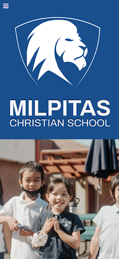 Android application Milpitas Christian School screenshort