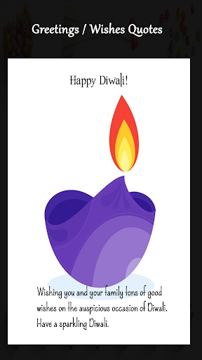 Android application Indian Festival Wishes Card screenshort