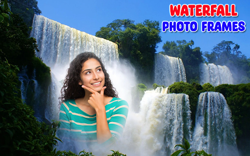 Waterfall Photo Frame