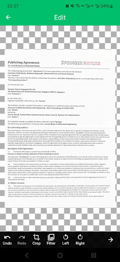 Scanner APP Screen 2