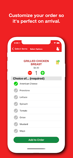 Android application Chicks 'n Salsa screenshort