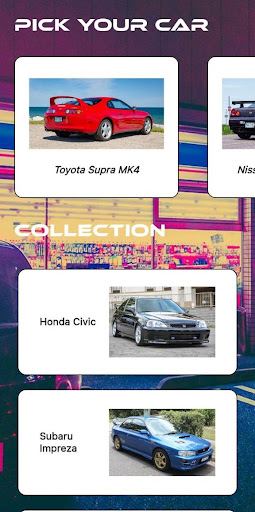 Android application JDM SOUND screenshort