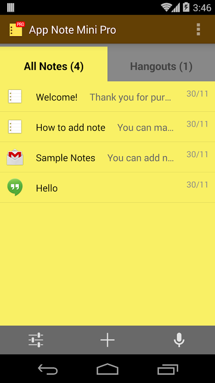 App Note Mini Pro - 1.0.31 - (Android)