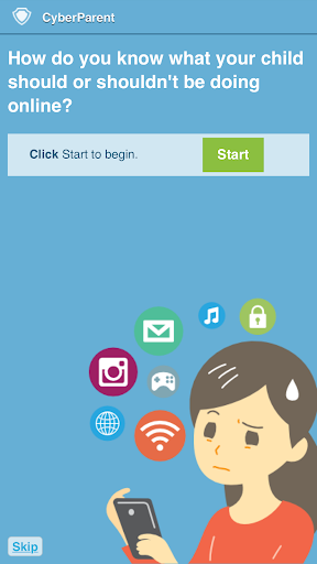 Android application CyberParent Middle East and Af screenshort