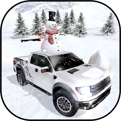 Winter Snow Pickup Truck Drive logo