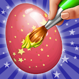 Easter Eggs Coloring Book Free icon