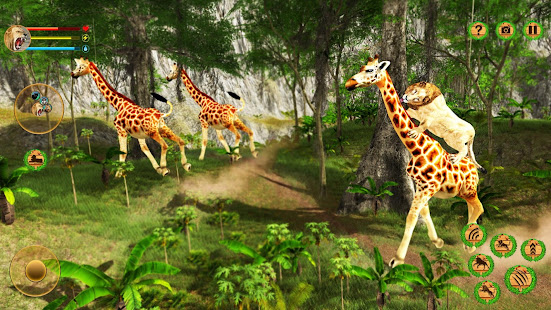 Lion Simulator Attack 3d Wild Lion Games screenshots 7