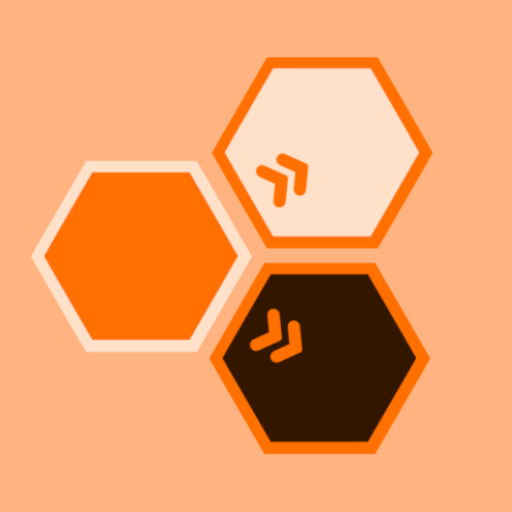 Hexagon maze - memory game