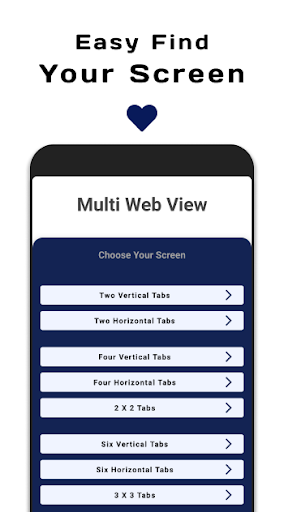 Multi Web View Screen 3