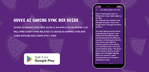Govee AI Gaming Sync Box guide Screen 3