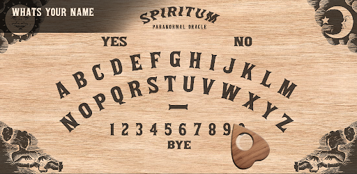 Android application Spiritum Spirit Board screenshort