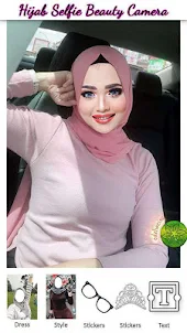 Hijab Selfie Cantik Kamera