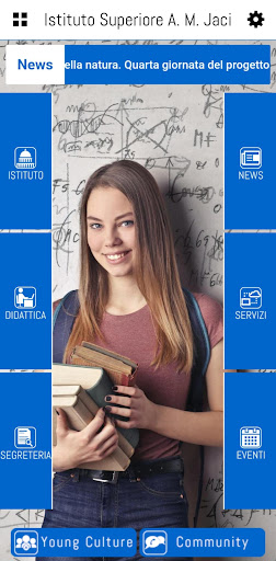 Android application Istituto Superiore Jaci screenshort