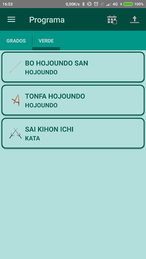 Kobudo AEOK Screen 2