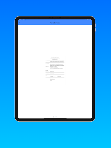 CV  Resume Builder - QuickCV