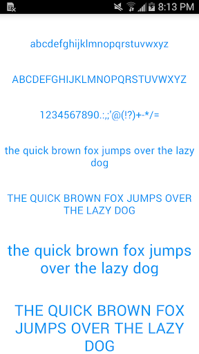 Android application Color Fonts Message Maker screenshort