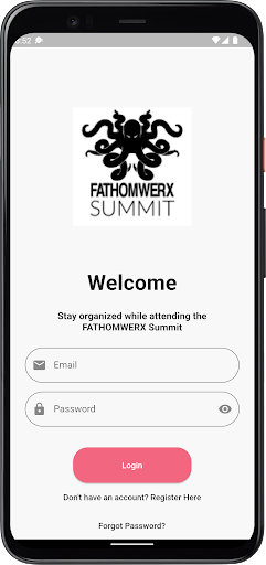 Android application Fathomwerx Summit App screenshort