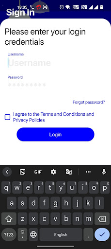 IAXN CUSTOMER APP Screen 3