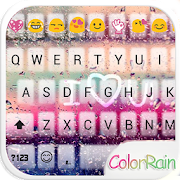 COLOR RAIN Emoji Keyboard Skin 1.9.2 Icon