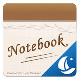 Notebook Boat Browser Theme icon