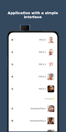 Cute Baby Stickers - WASticker Screenshot 2 - AppWisp.com