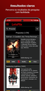 LetsFlix - Dicas de filmes e séries na Netflix