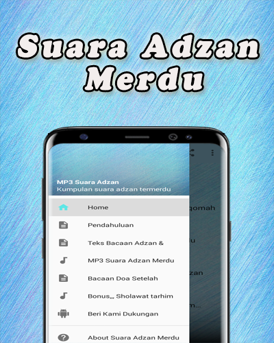 Android application MP3 Adzan Offline screenshort