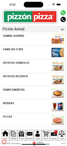 Pizzón Pizza Screen 3