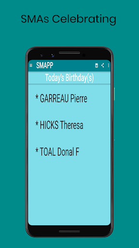 SMAPP! Screen 2