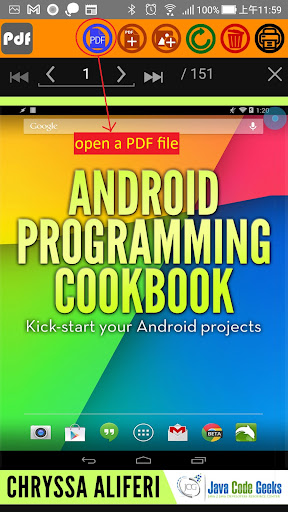 Android application PDF editor screenshort