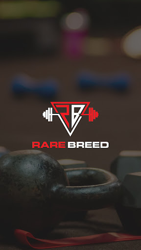 Android application RareBreed Training screenshort
