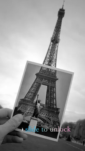 AppLock Theme Eiffel Tower Screen 3