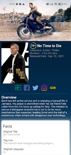 Movie fliz Screen 2