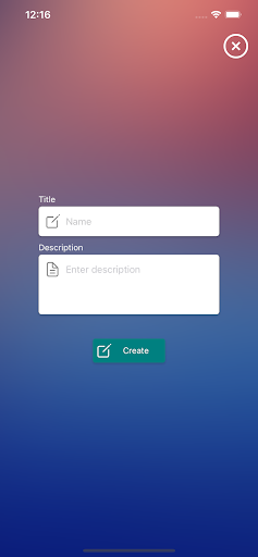CancerNotes Screen 2