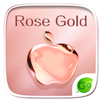 Rose Gold GO Keyboard Theme