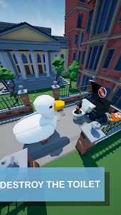 Duck and Toilet: Runner casual